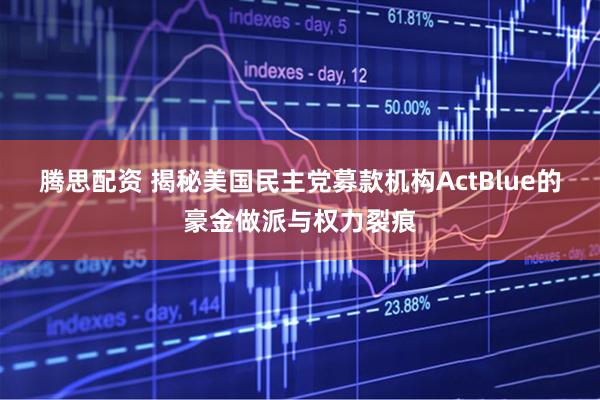 腾思配资 揭秘美国民主党募款机构ActBlue的豪金做派与权力裂痕